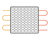 在恒温加热台上取下蜡模
